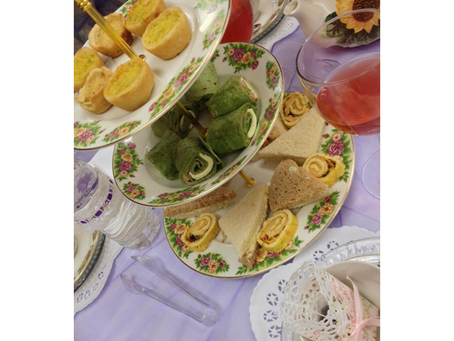 Fashion Show tea Party Fundraiser 2015 - Food